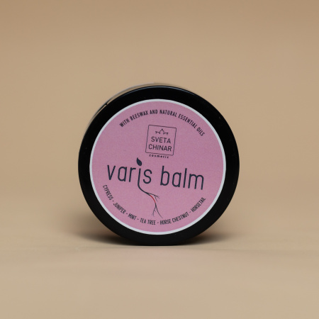 Ароматерапевтический бальзам против варикоза и геморроя